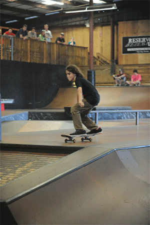 The kickflips in the kiddie divisions